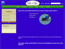 Tablet Screenshot of polylonrobes.com
